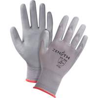 Gants en nylon enduits de polyur&eacute;thane sans DMF, 9/Grand, R&ecirc;vetement Polyur&eacute;thane, Calibre 15, Enveloppe en Nylon Superchem Industries