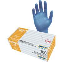 Gants jetables, T-Grand, Vinyle, 3 mils, Sans poudre, Transparent Superchem Industries