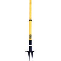 PLUS Barrier Post, 42" High, Yellow Superchem Industries