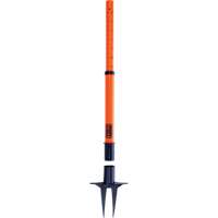 PLUS Barrier Post, 42" High, Orange Superchem Industries