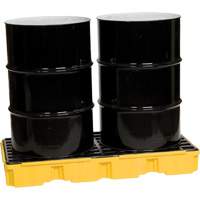 Modular Spill Platform, 30 US gal. Spill Capacity, 51.5" x 26.25" x 6.5" Superchem Industries