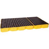 Modular Spill Platform, 88 US gal. Spill Capacity, 51.5" x 78.25" x 6.5" Superchem Industries