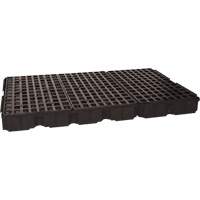 Modular Spill Platform, 88 US gal. Spill Capacity, 51.5" x 78.25" x 6.5" Superchem Industries