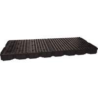 Plateforme de d&eacute;versement modulaire, Capacit&eacute; de d&eacute;versement 121 gal. US, 51,5'' x 103" x 6,5" Superchem Industries