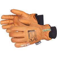 Gants de conducteur de luxe pour l'hiver Endura, T-petit, Paume en Cuir fleur de ch&egrave;vre, Thinsulate Superchem Industries