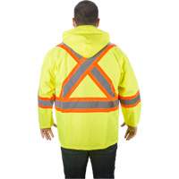 Imperm&eacute;able RZ1000, Polyester, Petit, Jaune lime haute visibilit&eacute; Superchem Industries