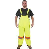 Salopette imperm&eacute;able RZ1000, Polyester, Petit, Jaune lime haute visibilit&eacute; Superchem Industries