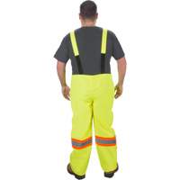 Salopette imperm&eacute;able RZ1000, Polyester, Petit, Jaune lime haute visibilit&eacute; Superchem Industries