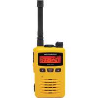 Radio portative de s&eacute;rie EVX-S24, Bande UHF, 256 canaux, Port&eacute;e 200 000 pi² Superchem Industries