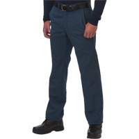 Pantalons de travail taille basse Westex UltraSoft, 28, x 36, Bleu marin, 12,4 cal/cm2 Superchem Industries