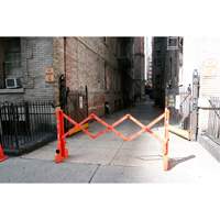 Barricade Multi-Gate, 43" h x 90" lo, Orange Superchem Industries