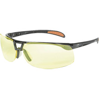 Prot&eacute;g&eacute; Safety Glasses with HydroShield Lenses, Amber Lens, Anti-Fog/Anti-Scratch, ANSI Z87+ Superchem Industries