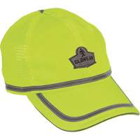GloWear&reg; 8930 High Visibility Baseball Cap, High Visibility Lime-Yellow, Polyester Superchem Industries