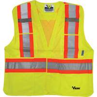 Veste de s&eacute;curit&eacute;, Jaune lime haute visibilit&eacute;, 2T-Grand/3T-Grand, Polyester Superchem Industries