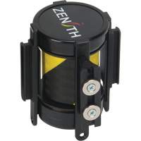 Magnetic Tape Cassette for Build-Your-Own Crowd Control Barrier, 7', Black and Yellow Tape Superchem Industries