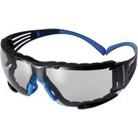 Lunettes de s&eacute;curit&eacute; SecureFit s&eacute;rie 400, Lentille Int&eacute;rieur/ext&eacute;rieur, Antibu&eacute;e/Anti-&eacute;gratignures, ANSI Z87+/R&eacute;pond ou surpasse la norme CSA Z94.3 Superchem Industries