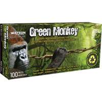 5559PF Green Monkey Gloves, Small, Nitrile, 4-mil, Powder-Free, Green Superchem Industries