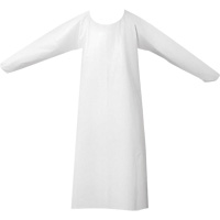 CoverMe Gowns, One Size, White, Polyurethane Superchem Industries