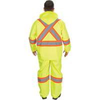 V&ecirc;tements imperm&eacute;ables RZ1000, Polyester, Petit, Jaune lime haute visibilit&eacute; Superchem Industries