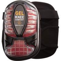 All-Terrain Knee Pads, Hook and Loop Style, Plastic Caps, Gel Pads Superchem Industries
