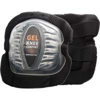 All-Terrain Knee Pads, Hook and Loop Style, Plastic Caps, Gel Pads Superchem Industries