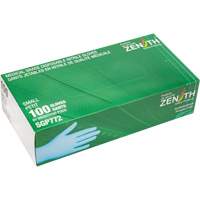 Puncture-Resistant Medical-Grade Disposable Gloves, Small, Nitrile, 4.5-mil, Powder-Free, Blue, Class 2 Superchem Industries