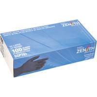 Puncture-Resistant Medical-Grade Disposable Gloves, 2X-Large, Nitrile, 5-mil, Powder-Free, Black, Class 2 Superchem Industries