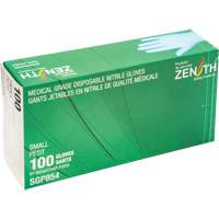 Puncture-Resistant Medical-Grade Disposable Gloves, Small, Nitrile, 3.5-mil, Powder-Free, Blue, Class 2 Superchem Industries