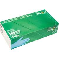 Puncture-Resistant Medical-Grade Disposable Gloves, 2X-Large, Nitrile, 3.5-mil, Powder-Free, Blue, Class 2 Superchem Industries