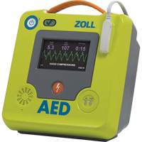 Professional Rescuers AED 3 BLS Defibrillator, Semi-Automatic, French, Class 4 Superchem Industries