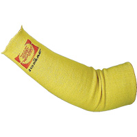 1-Ply Tube Sleeves, Kevlar&reg;, 10", ANSI Level 3/ASTM F-1790, Yellow Superchem Industries