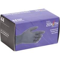 Gants jetables en paquets pour distributeur, 2T-Grand, Nitrile, 5 mils, Sans poudre, Noir Superchem Industries