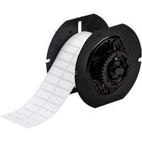 B33 Series Chemical Resistant Laboratory Labels, Polyester, 1" L x 0.375" H, White Superchem Industries