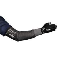 HyFlex&reg; 11-280 Series Narrow Cut Resistant Sleeve, Intercept, 12", ASTM ANSI Level A4, Grey Superchem Industries