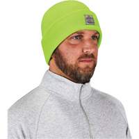 Bonnet en tricot c&ocirc;tel&eacute; N-Ferno, Taille unique, Vert lime haute visibilit&eacute; Superchem Industries