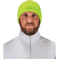 Bonnet N-Ferno &agrave; lumi&egrave;res DEL, Taille unique, Vert lime haute visibilit&eacute; Superchem Industries
