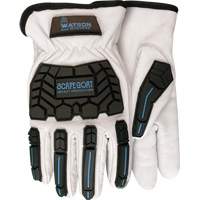 Scape Goat Insulated Impact Gloves, Small, Goatskin Palm, Slip-On Cuff Superchem Industries