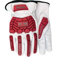 Van Goat Impact & Cut Resistant Gloves, X-Small, Goatskin Palm, Slip-On Cuff Superchem Industries