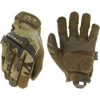 Gants antichocs tactiques MultiCam M-Pact, 8, Paume en Synth&eacute;tique, Poignet Boucle et crochet Superchem Industries