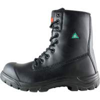 Bottes de travail Attack, Cuir, Embout Acier, Taille 7 Superchem Industries