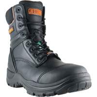 Bottes de travail Thrasher, Cuir, Taille 7, Imperm&eacute;able Superchem Industries