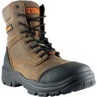 Bottes de travail Thrasher, Cuir, Taille 7, Imperm&eacute;able Superchem Industries
