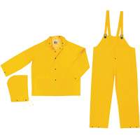 Classic Series Limited Flammability Rain Suit, Large, Yellow Superchem Industries