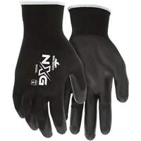 Coated Gloves, Large, Polyurethane Coating, 13 Gauge, Polyester Shell Superchem Industries