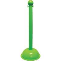 Poteau pour service intense, Hauteur de 40", Vert Superchem Industries