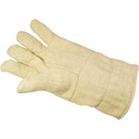 Carbo-King Heat Resistant Gloves, Aramid, Small, Protects Up To 2100° F (1149° C) Superchem Industries