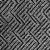 Triathlon Performance Entrance Mats, Wiper/Scraper, 6' x 10' x 7/16", Charcoal Superchem Industries