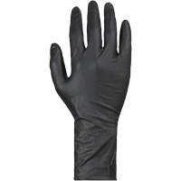 KeepKleen&reg; Disposable Gloves, Small, Nitrile, 8-mil, Powder-Free, Black Superchem Industries