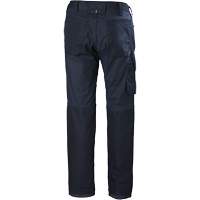 Pantalons d'entretien Oxford, Poly-coton, Bleu marin, Taille 30, Entrejambe 30 Superchem Industries