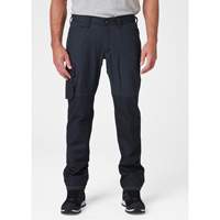Pantalons d'entretien Oxford, Poly-coton, Bleu marin, Taille 30, Entrejambe 30 Superchem Industries